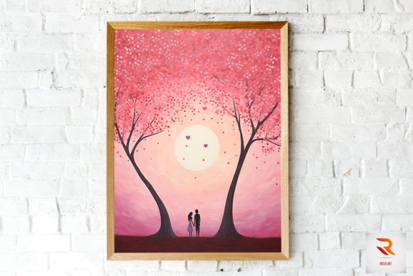 Download Nice Silhouette Couple Valentine Art - Premium Resources