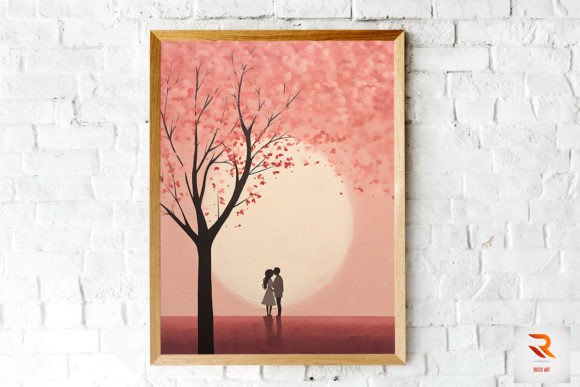 Download Nice Silhouette Couple Valentine Art - Premium Resources