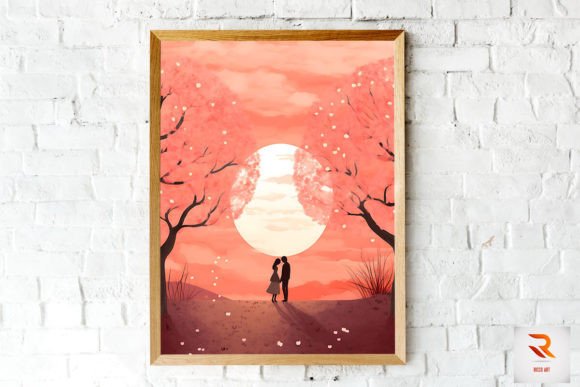 Download Nice Silhouette Couple Valentine Art - Premium Resources